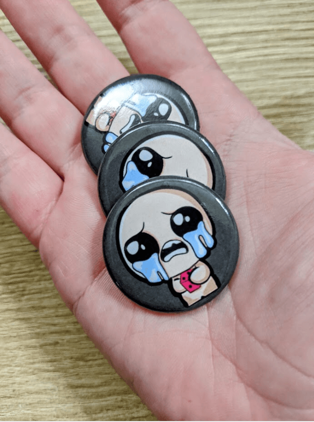 😢 Badges/Pins Isaac (The Binding of Isaac) ❤️