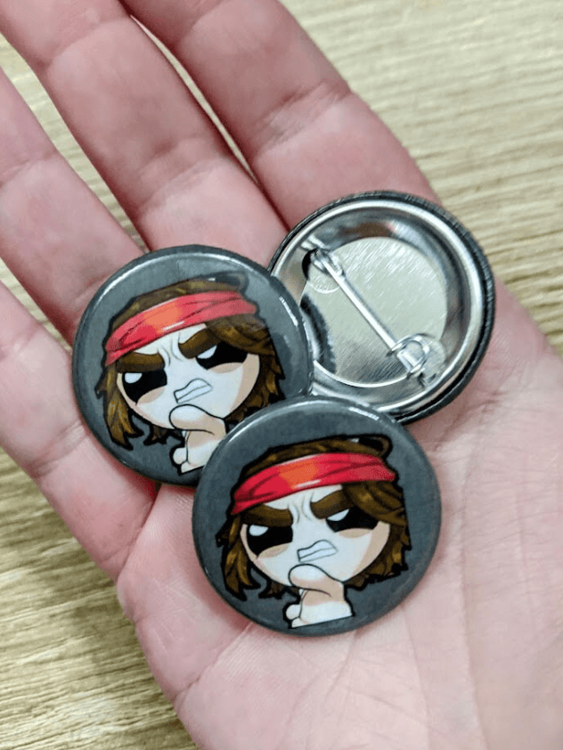 💥 Badges/Pins Samson (The Binding of Isaac) ⚔️